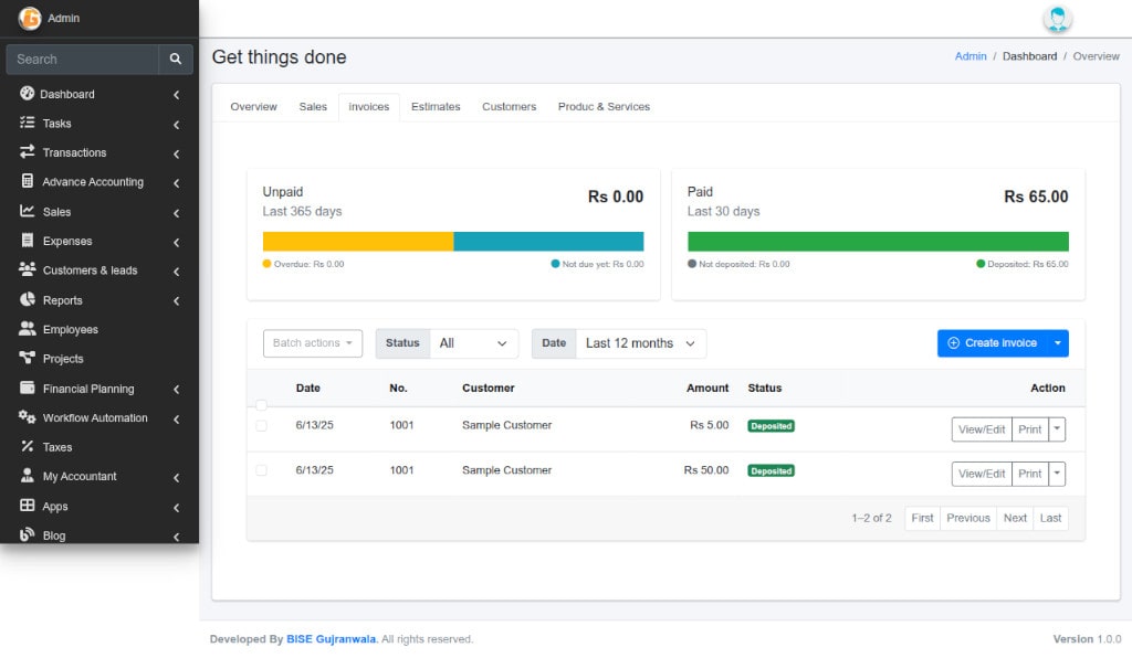 Quickbook Clone Solution