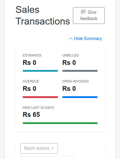 Quickbook Clone
